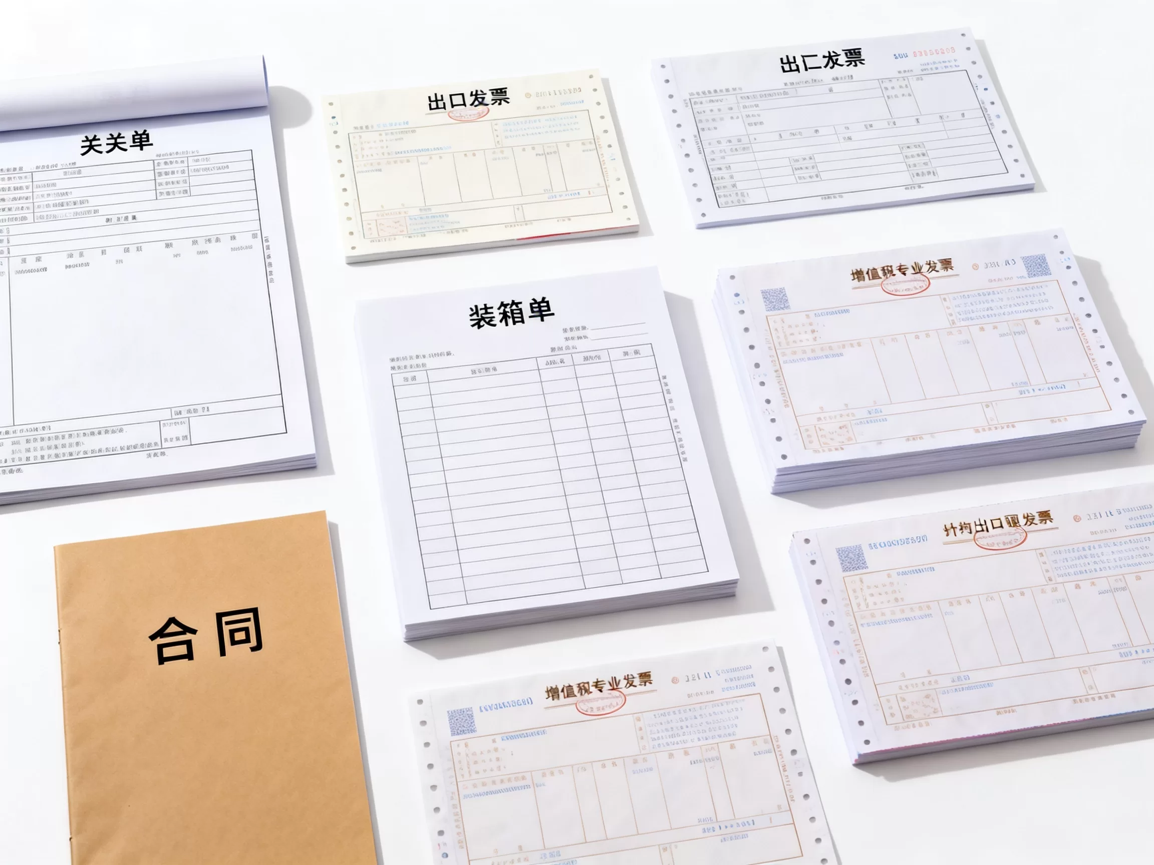 新手办理出口退税要收齐哪七样单证，出口退税需要什么单证和资料